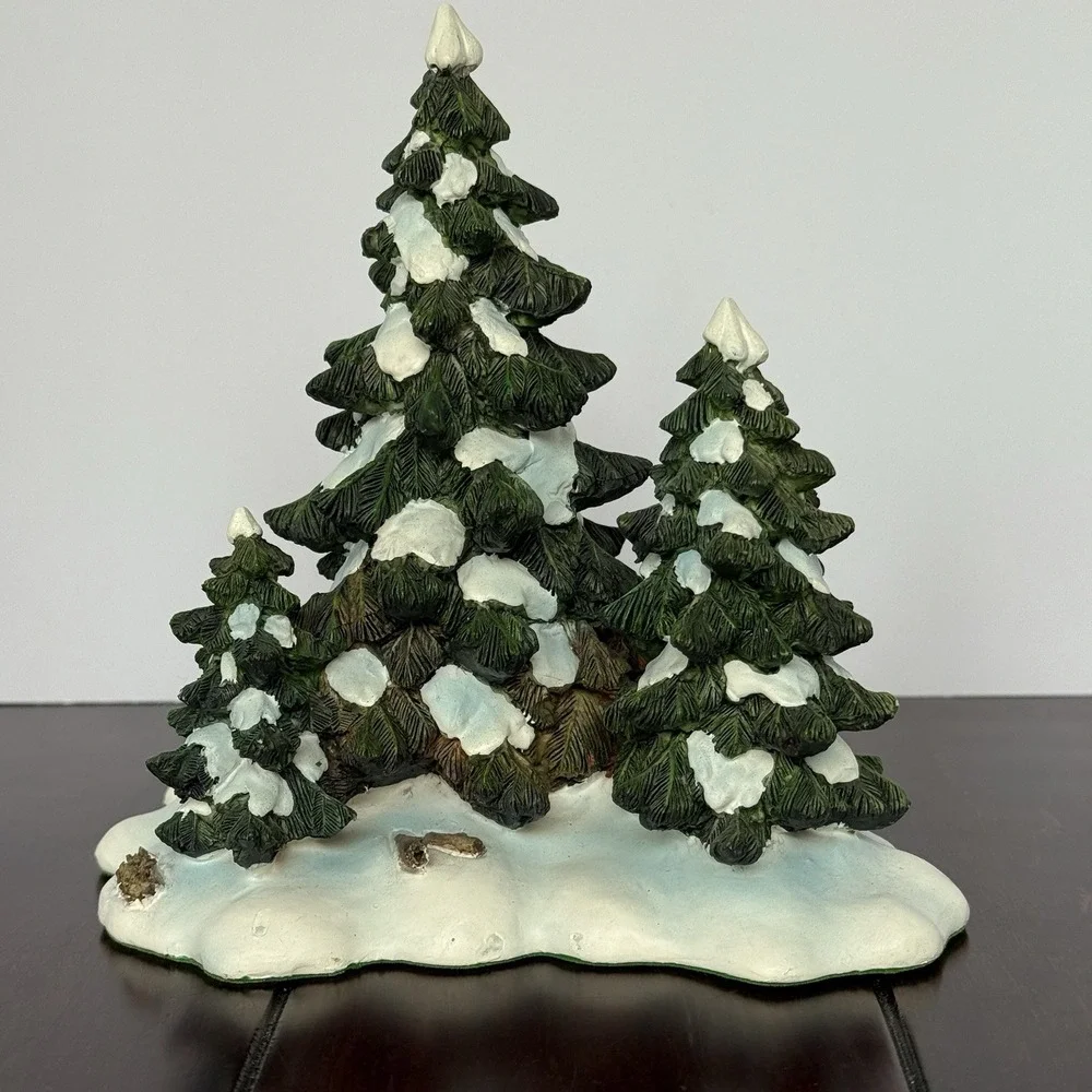 Department/Dept‎ 56 Wagonwheel Pine Grove (52617) w/Box Village Wagon Wheel